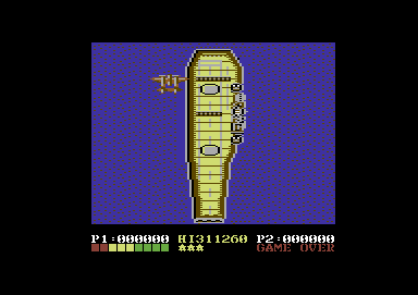 1943: The Battle of Midway screenshot 4 for Commodore 64